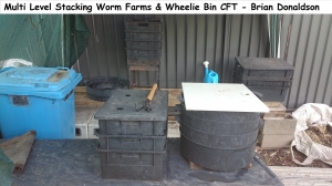 Multi Level Stacking Worm Farms & Wheelie Bin CFT - Brian Donaldson          